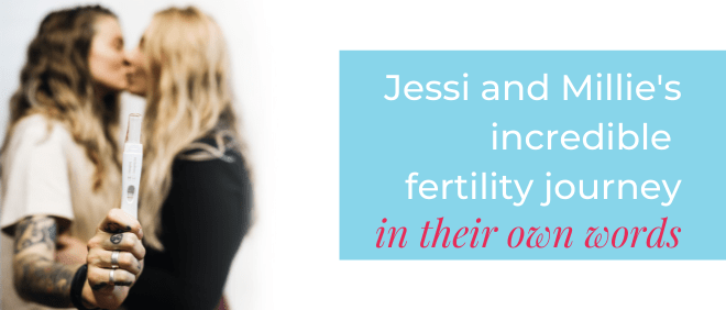 Jessi and Millie's fertility journey
