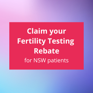 Claim your fertility testing rebate